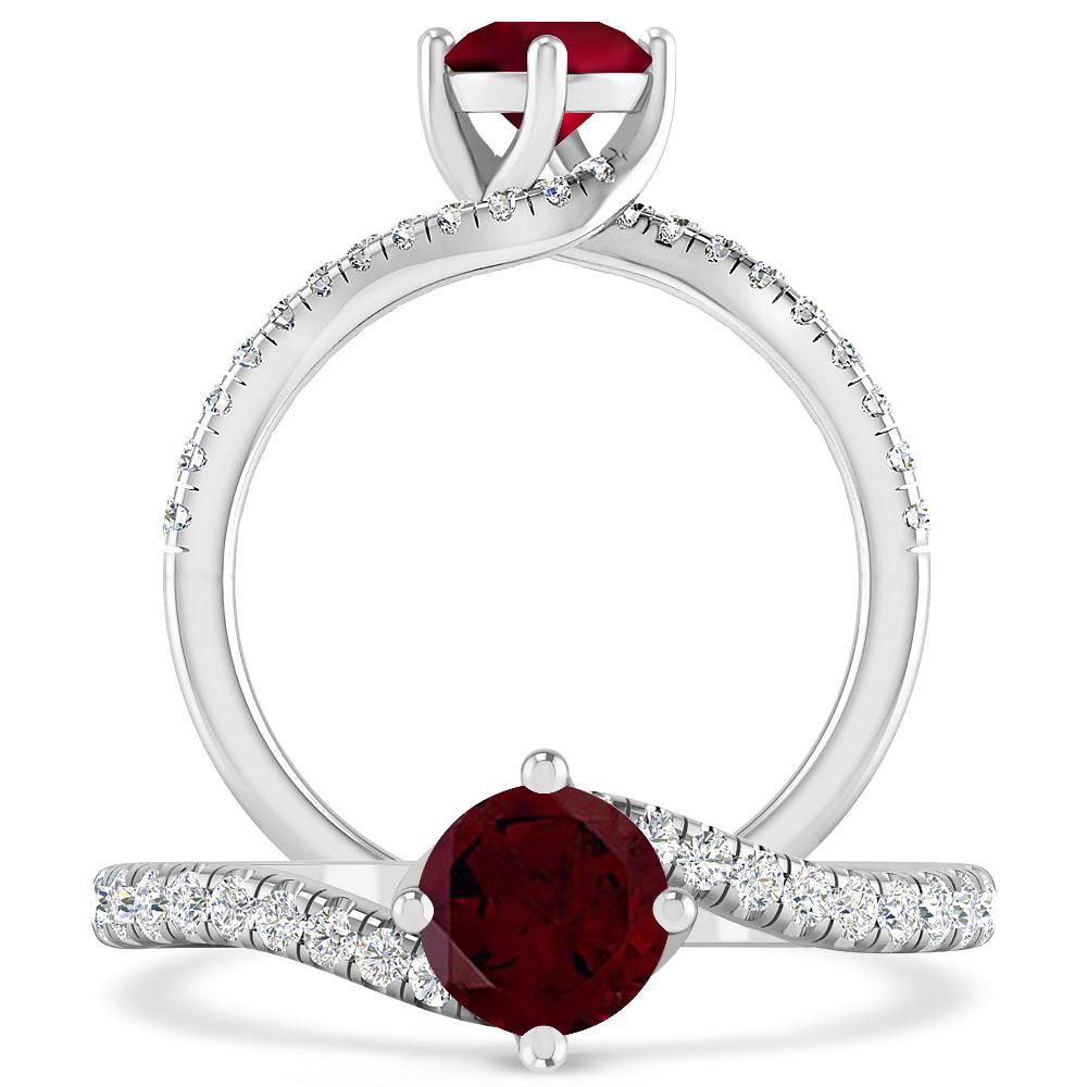 White Gold - Garnet