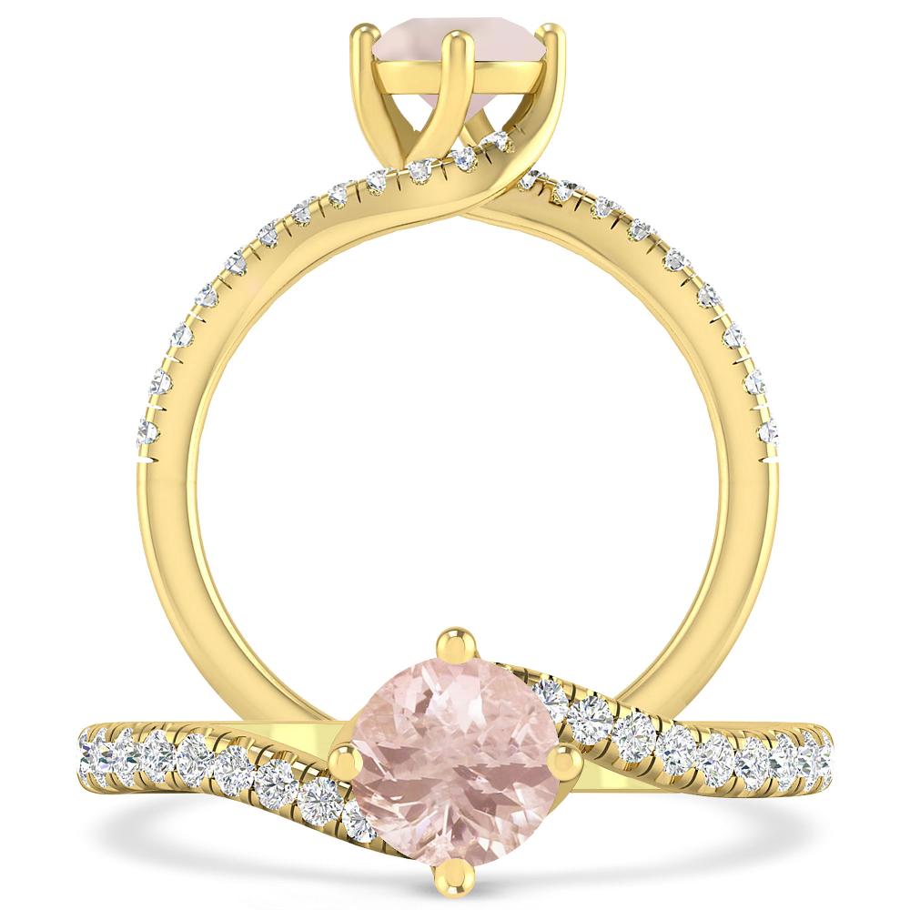 Yellow Gold - Morganite