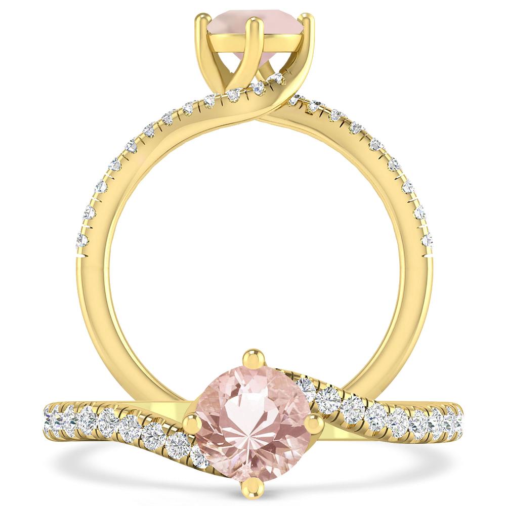 Yellow Gold - Morganite