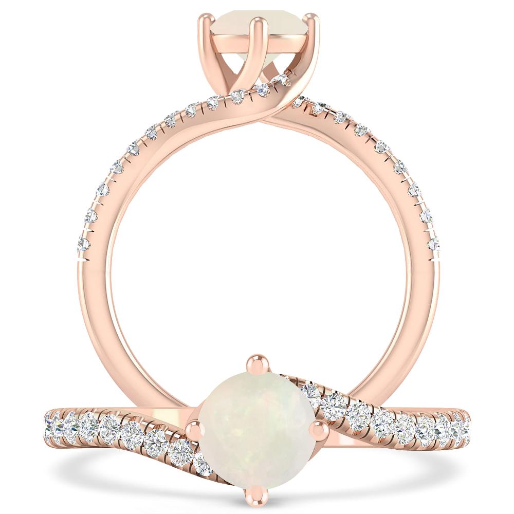 Rose Gold - Opal