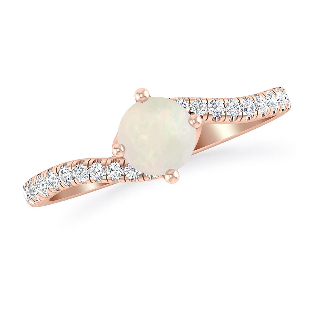 Rose Gold - Opal