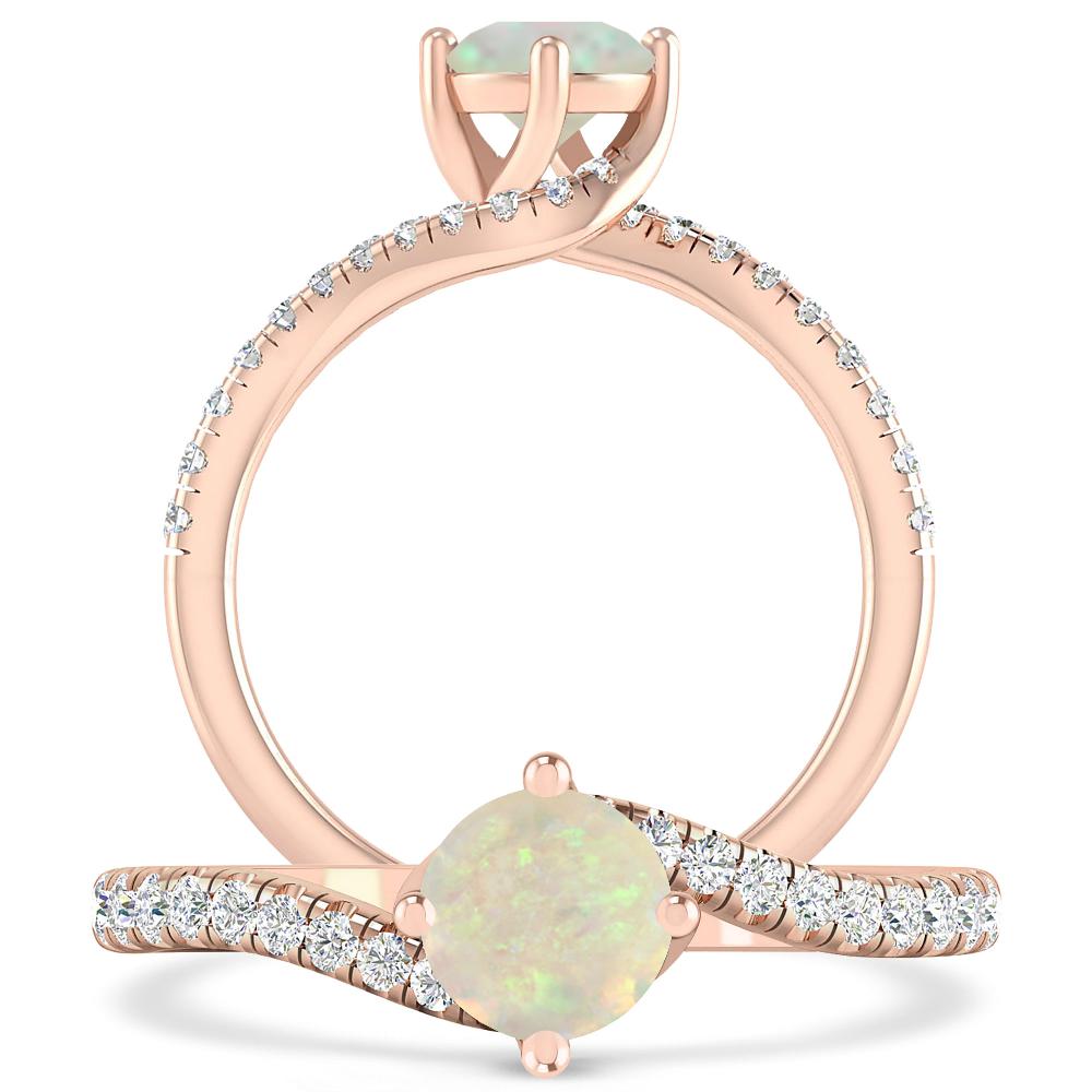 Rose Gold - Opal