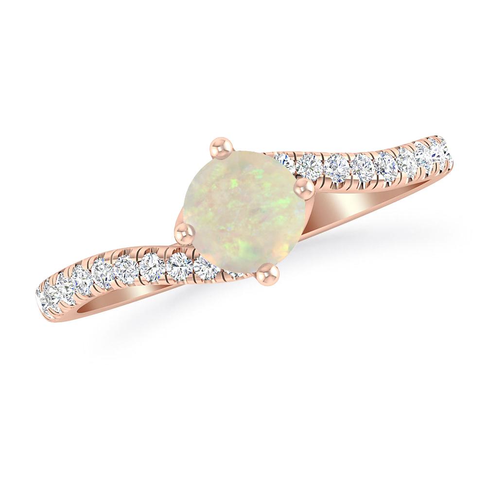 Rose Gold - Opal