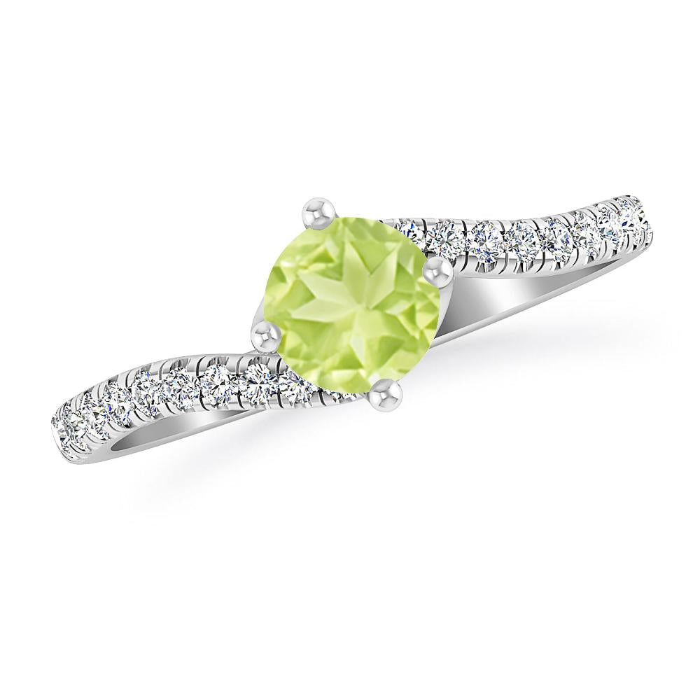 White Gold - Peridot