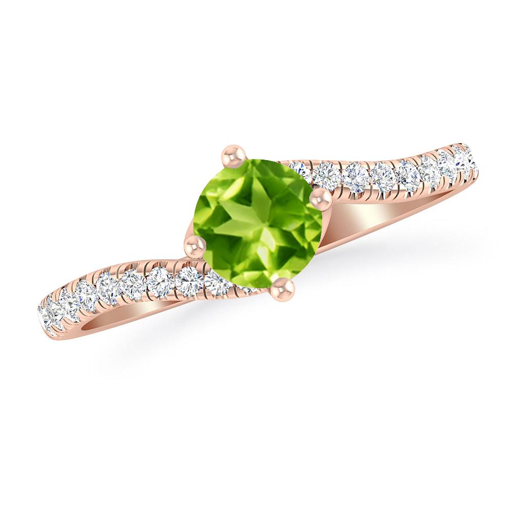 Rose Gold - Peridot