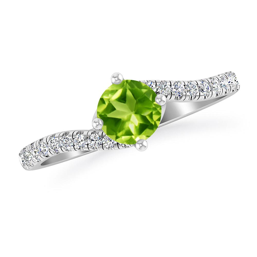 White Gold - Peridot