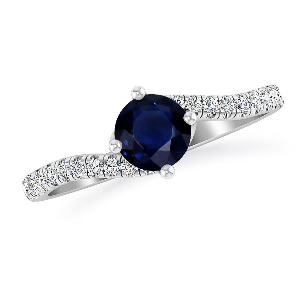 White Gold - Sapphire