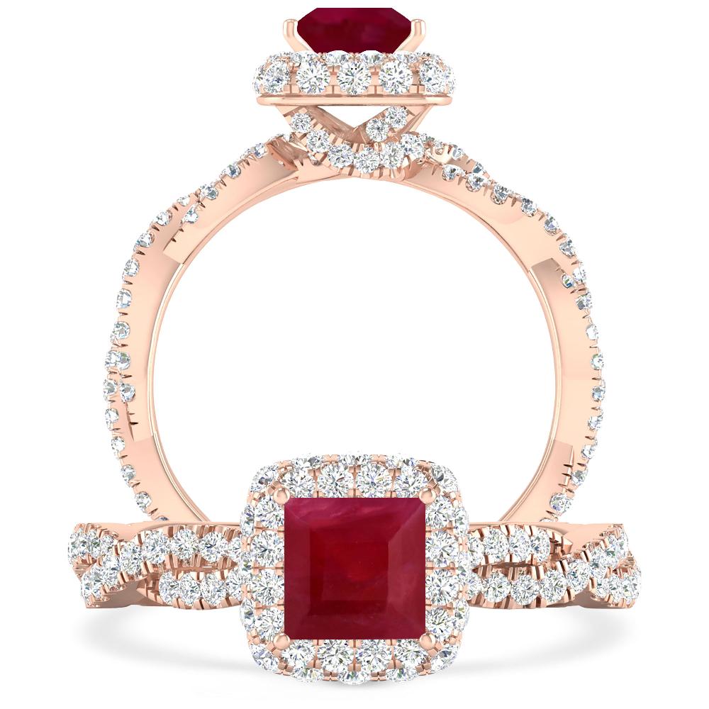 Rose Gold - Ruby