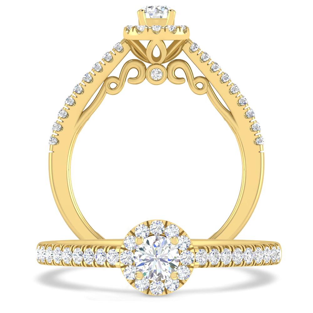 Yellow Gold - Diamond