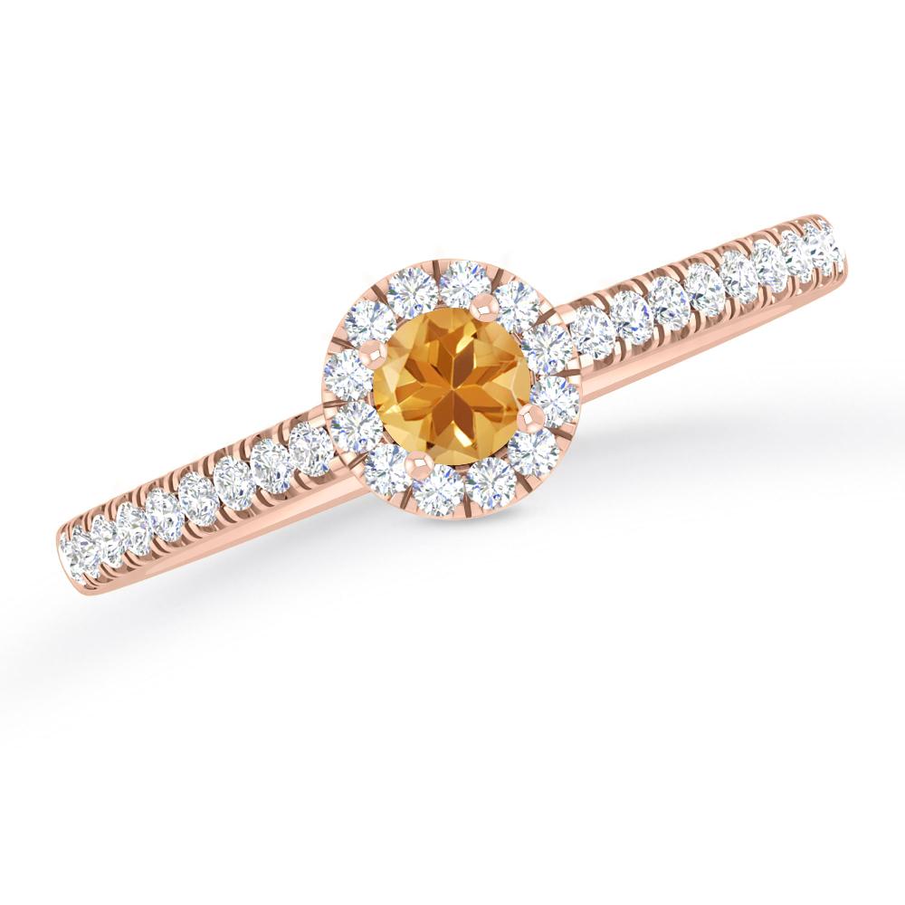 Rose Gold - Citrine