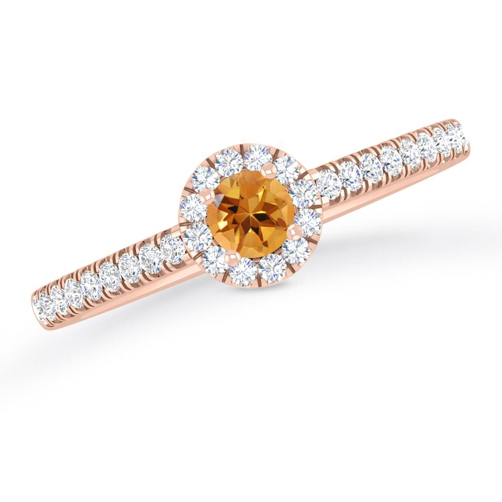 Rose Gold - Citrine