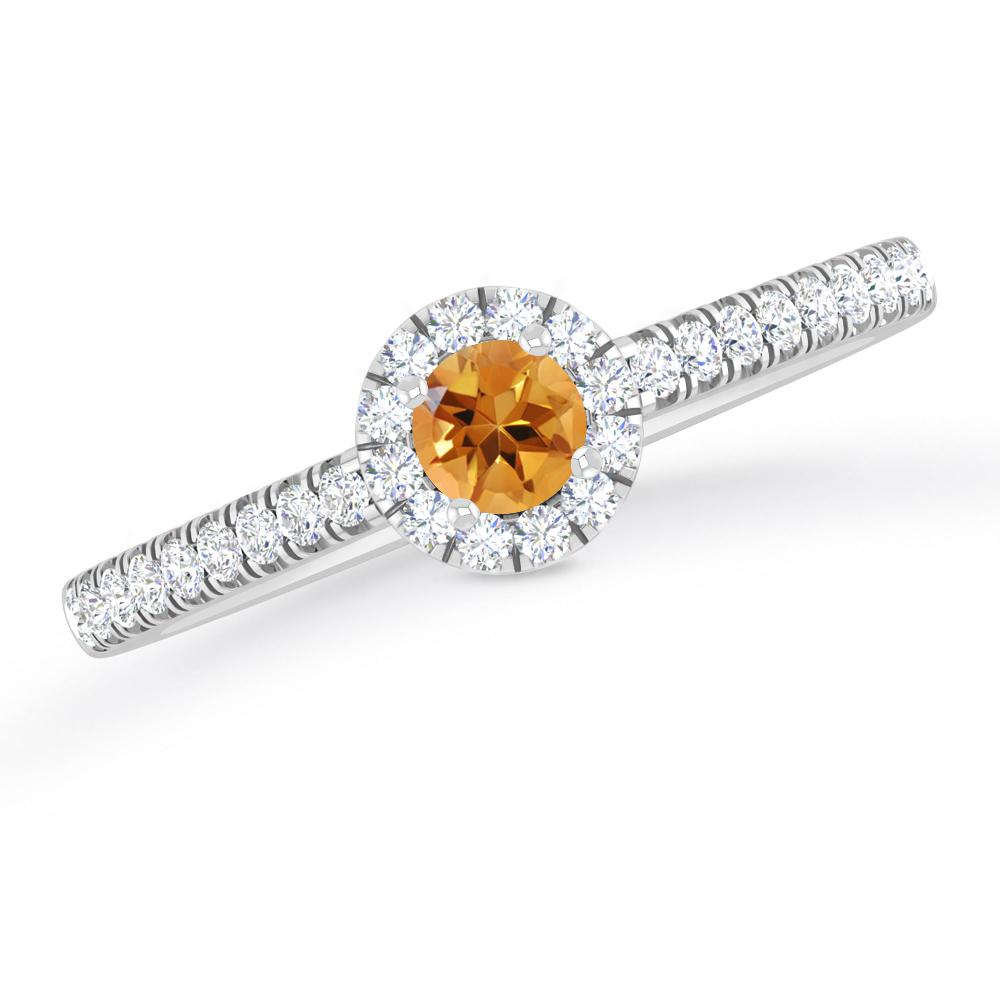 White Gold - Citrine