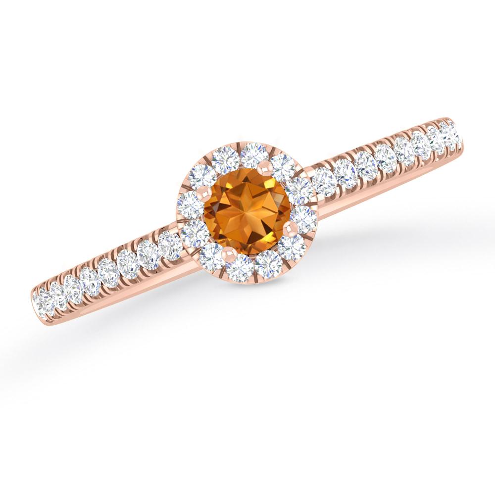 Rose Gold - Citrine