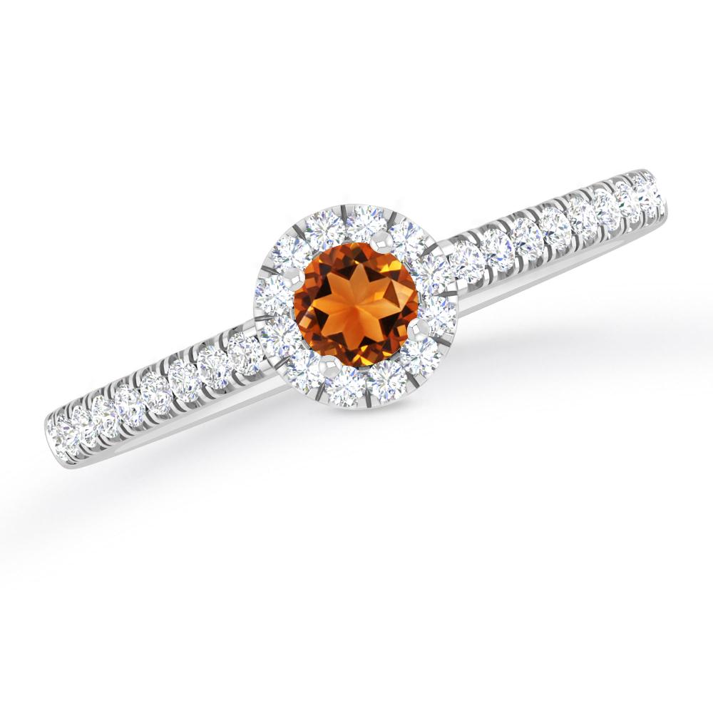 White Gold - Citrine