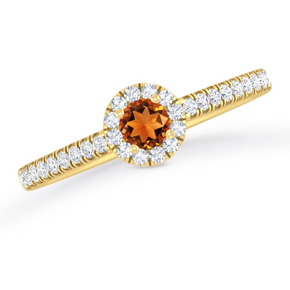 Yellow Gold - Citrine