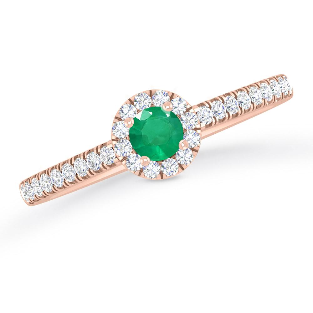 Rose Gold - Emerald