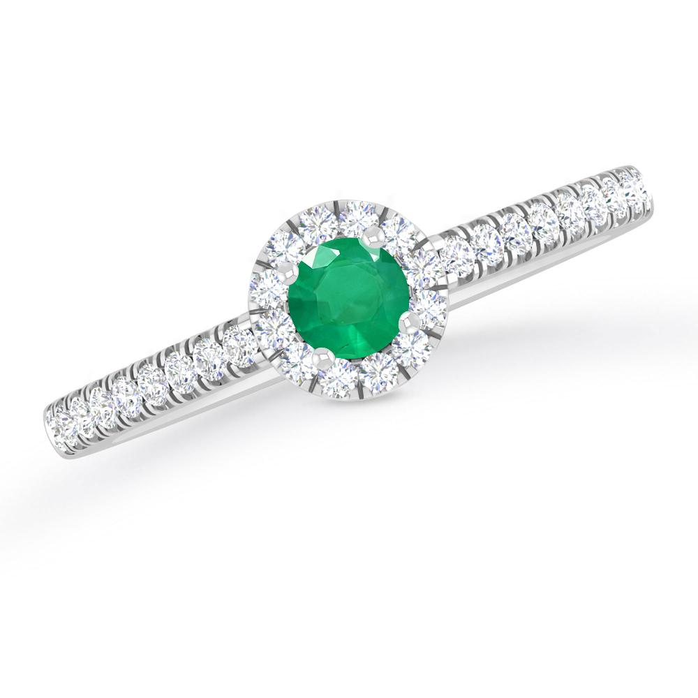 White Gold - Emerald