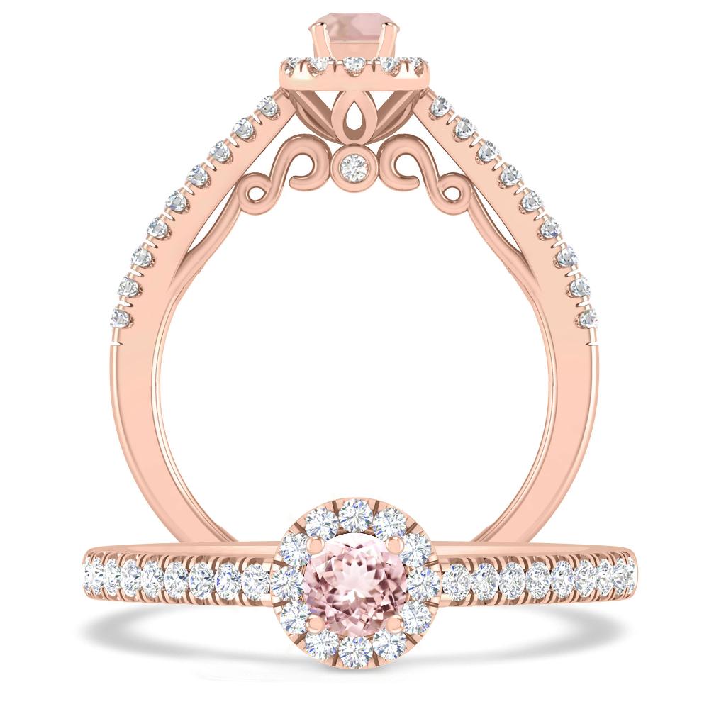 Rose Gold - Morganite