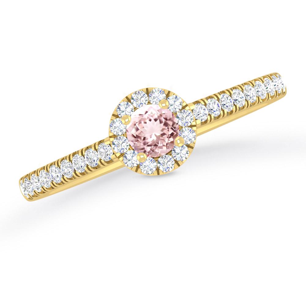 Yellow Gold - Morganite