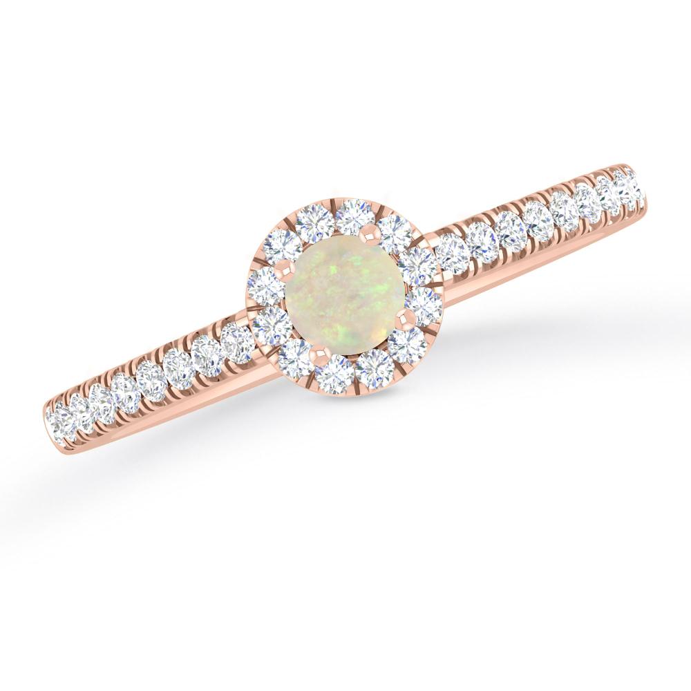 Rose Gold - Opal