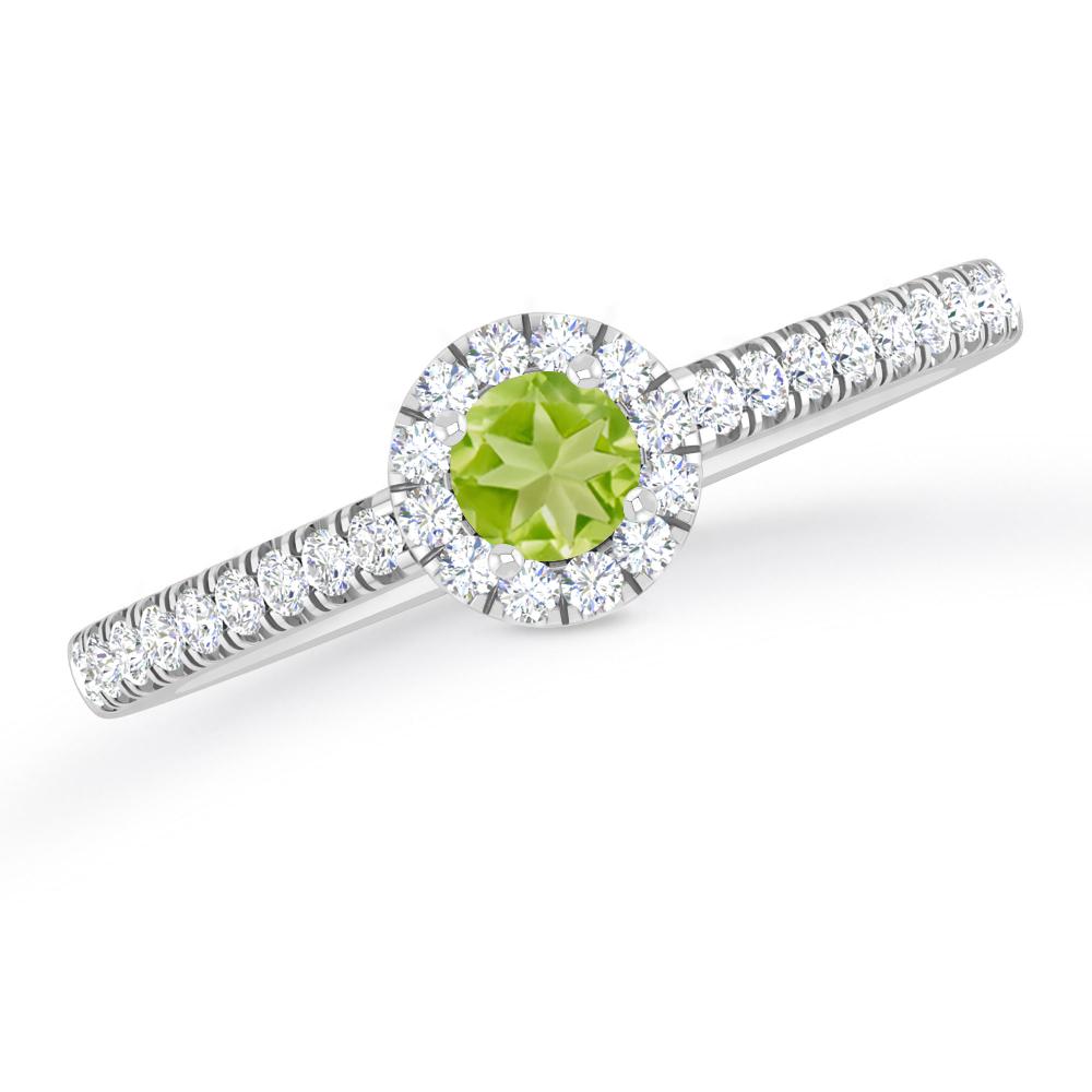 White Gold - Peridot