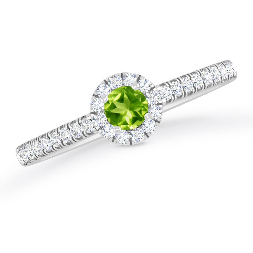 White Gold - Peridot