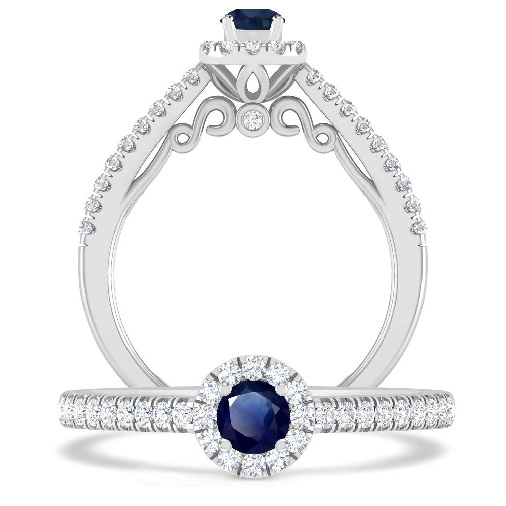 White Gold - Sapphire