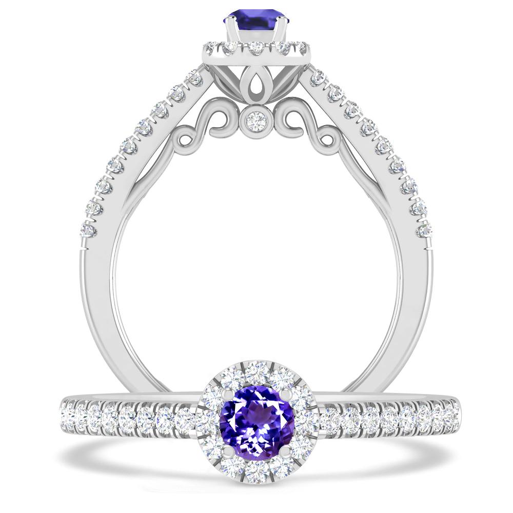 White Gold - Tanzanite