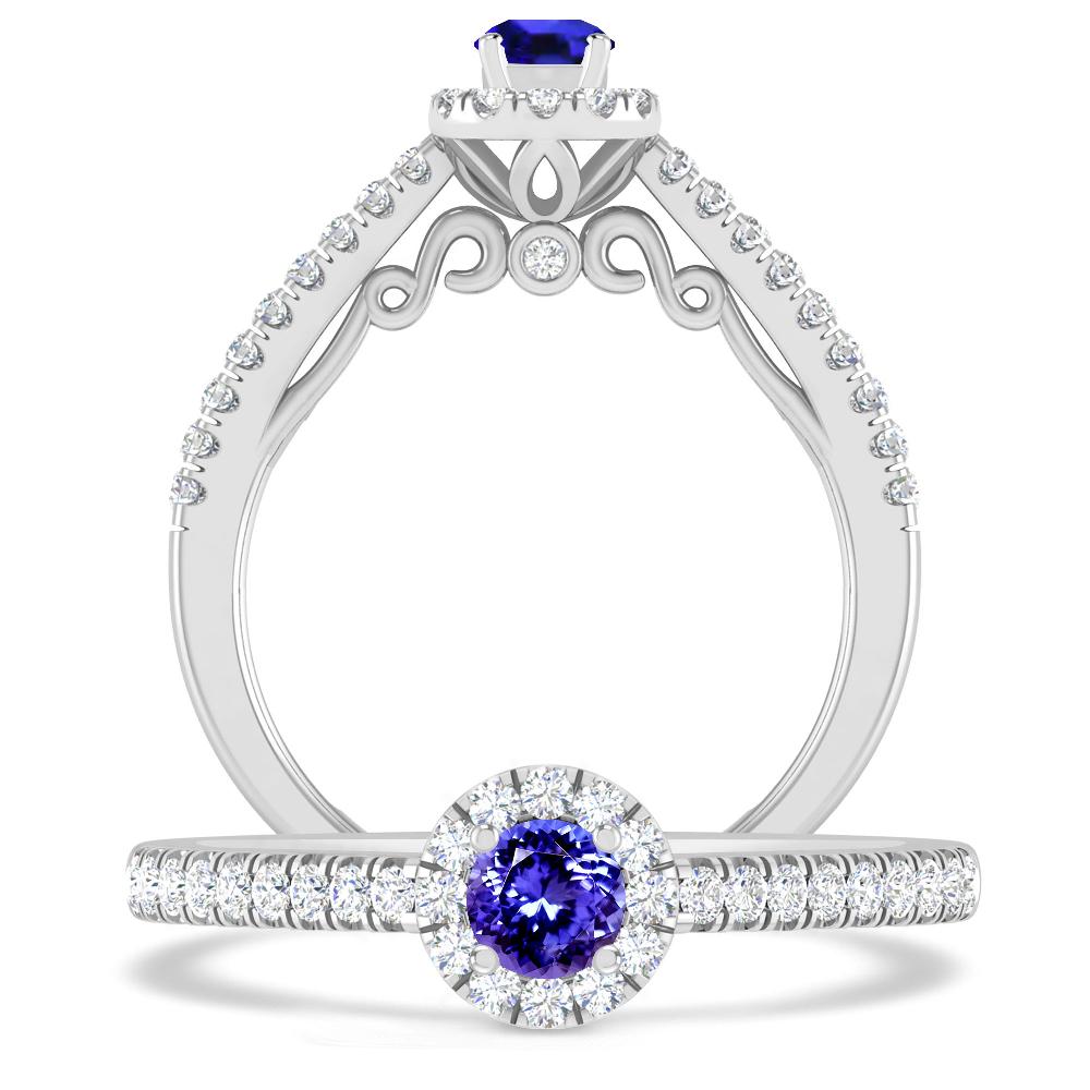 White Gold - Tanzanite