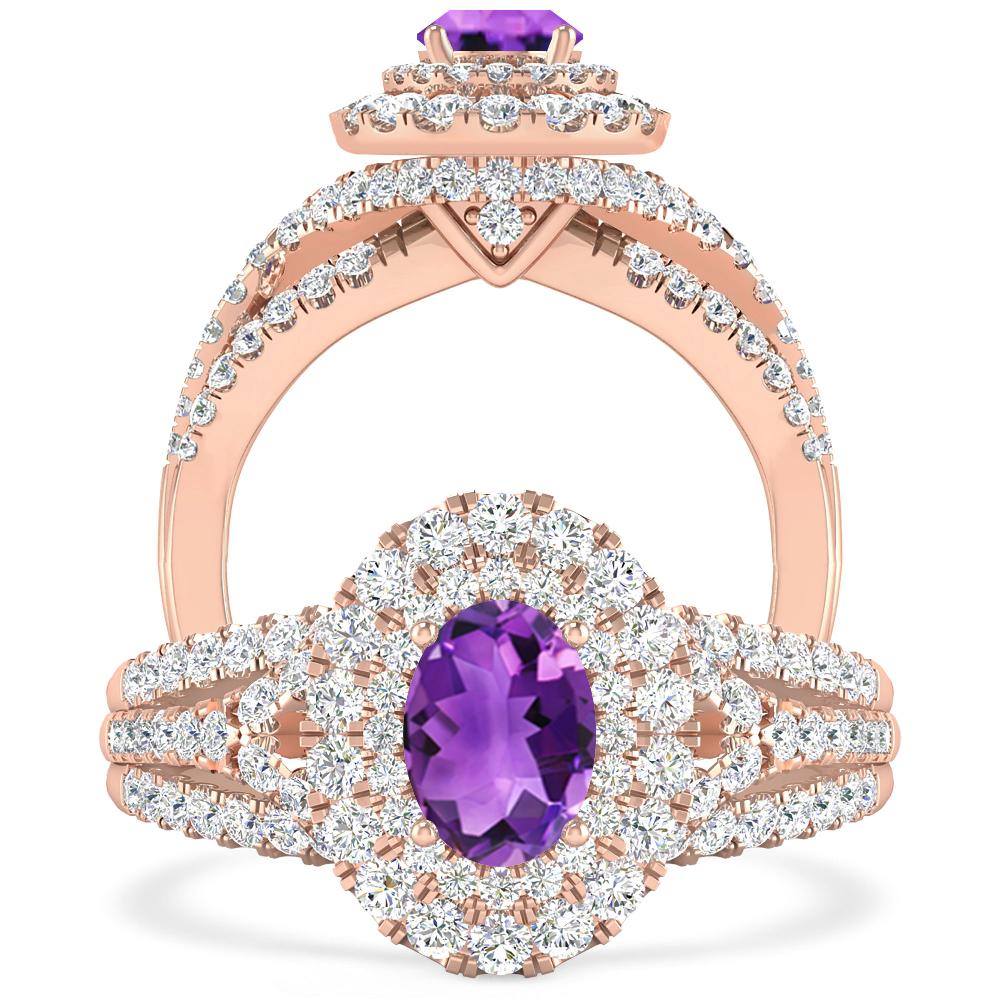 Rose Gold - Amethyst