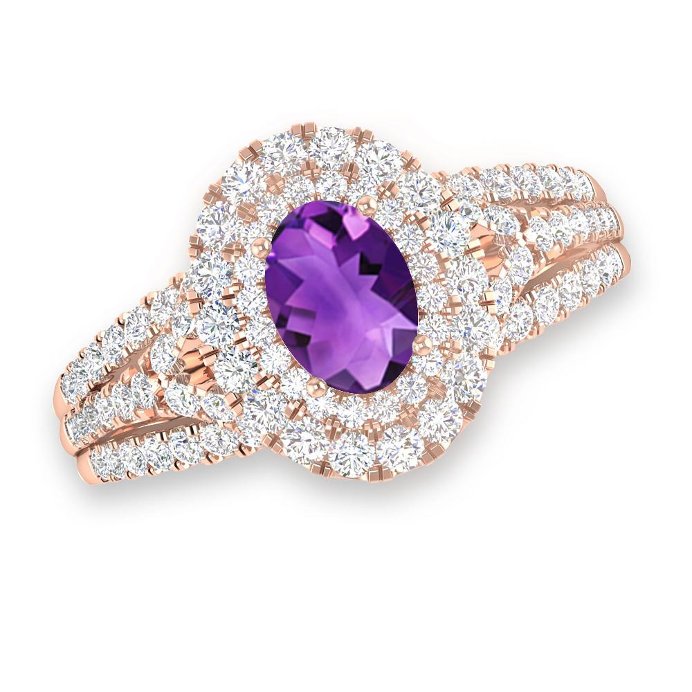 Rose Gold - Amethyst