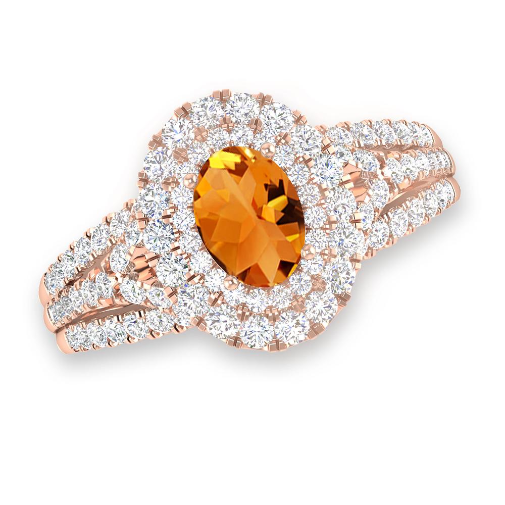 Rose Gold - Citrine