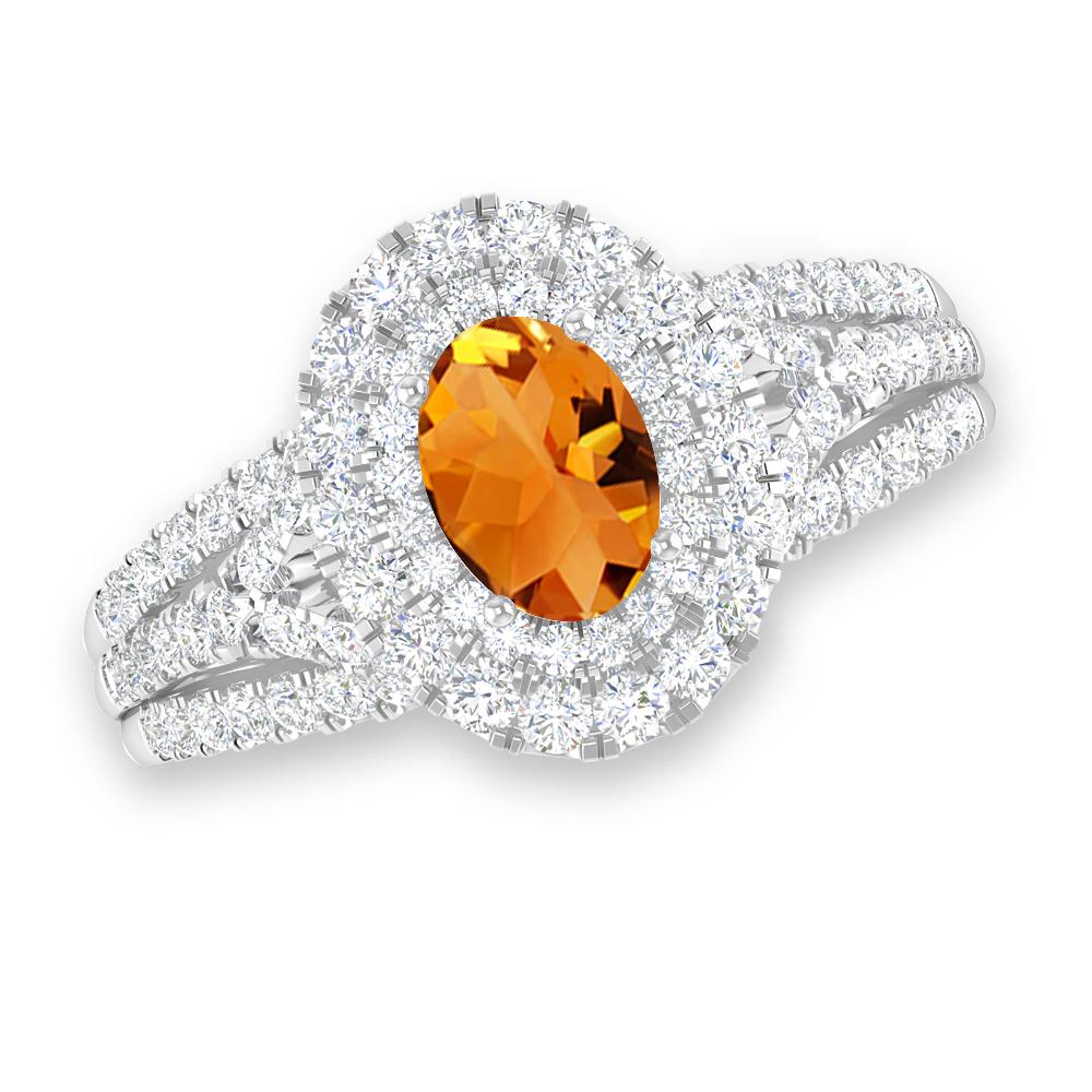 White Gold - Citrine