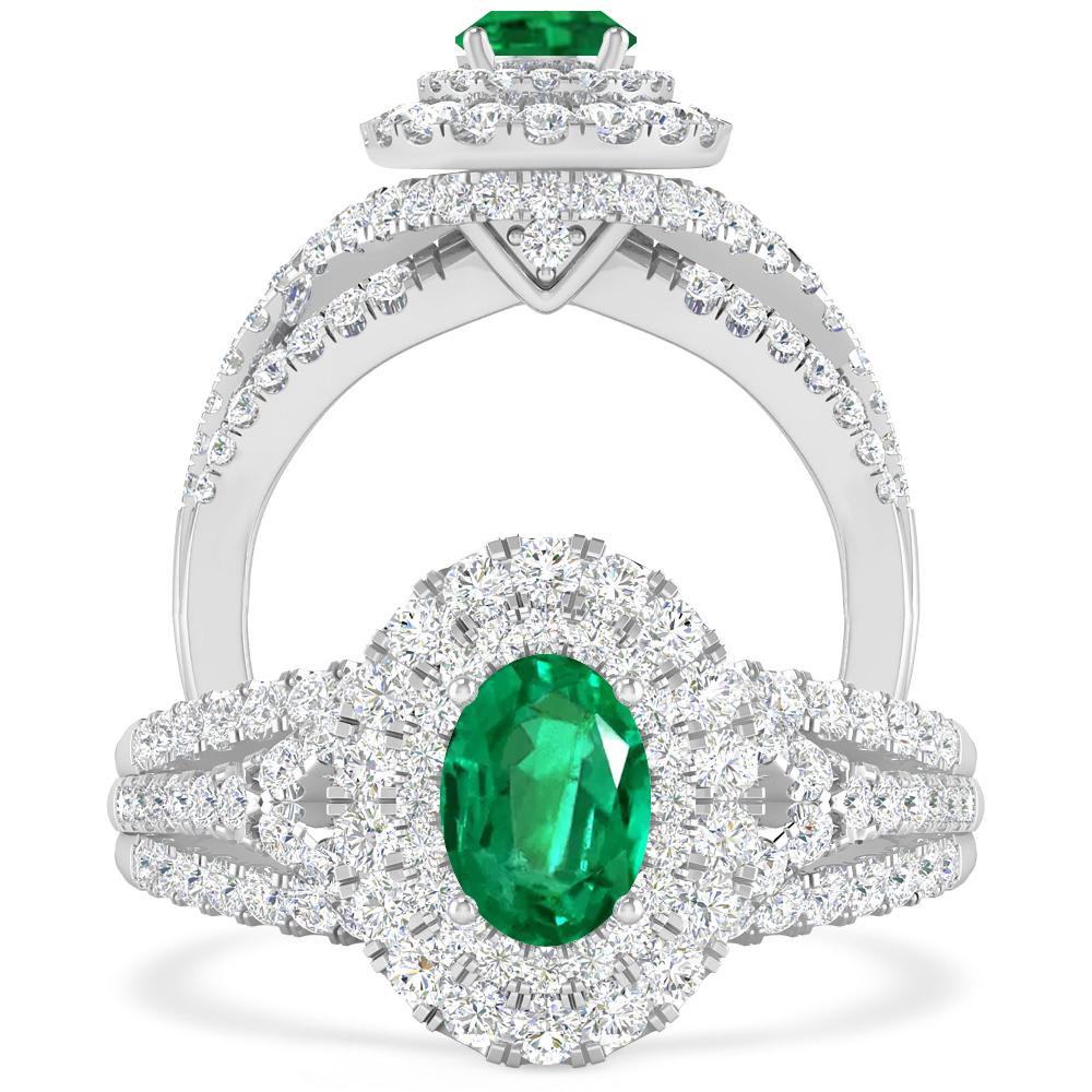 White Gold - Emerald