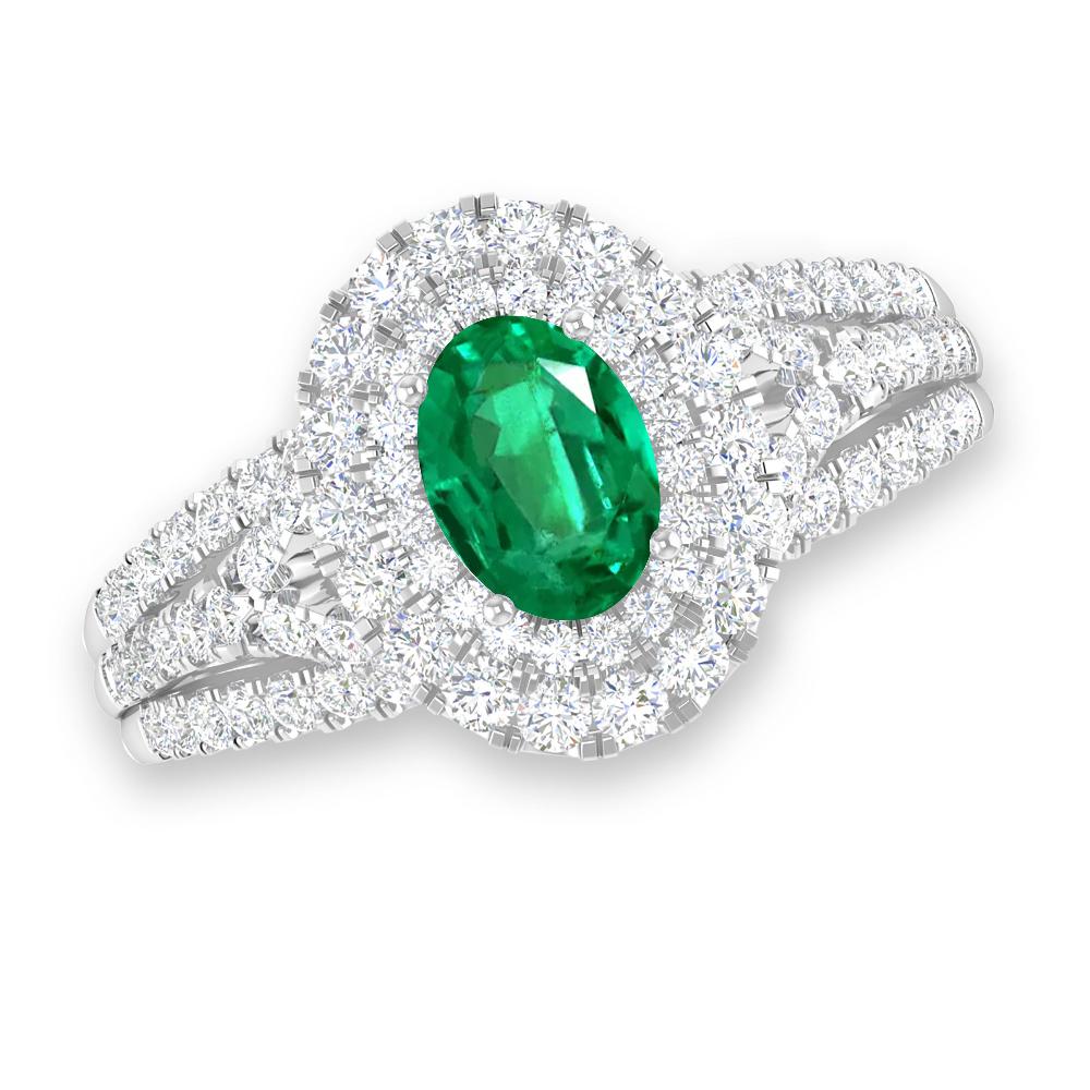 White Gold - Emerald