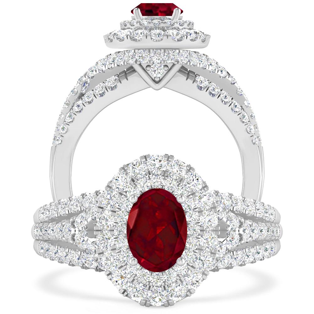 White Gold - Garnet