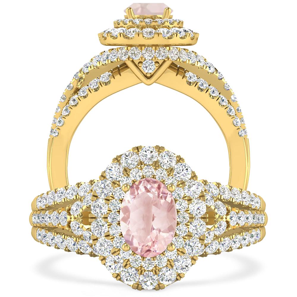 Yellow Gold - Morganite