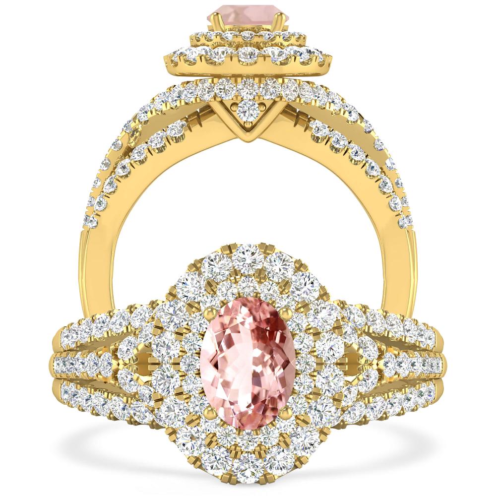 Yellow Gold - Morganite