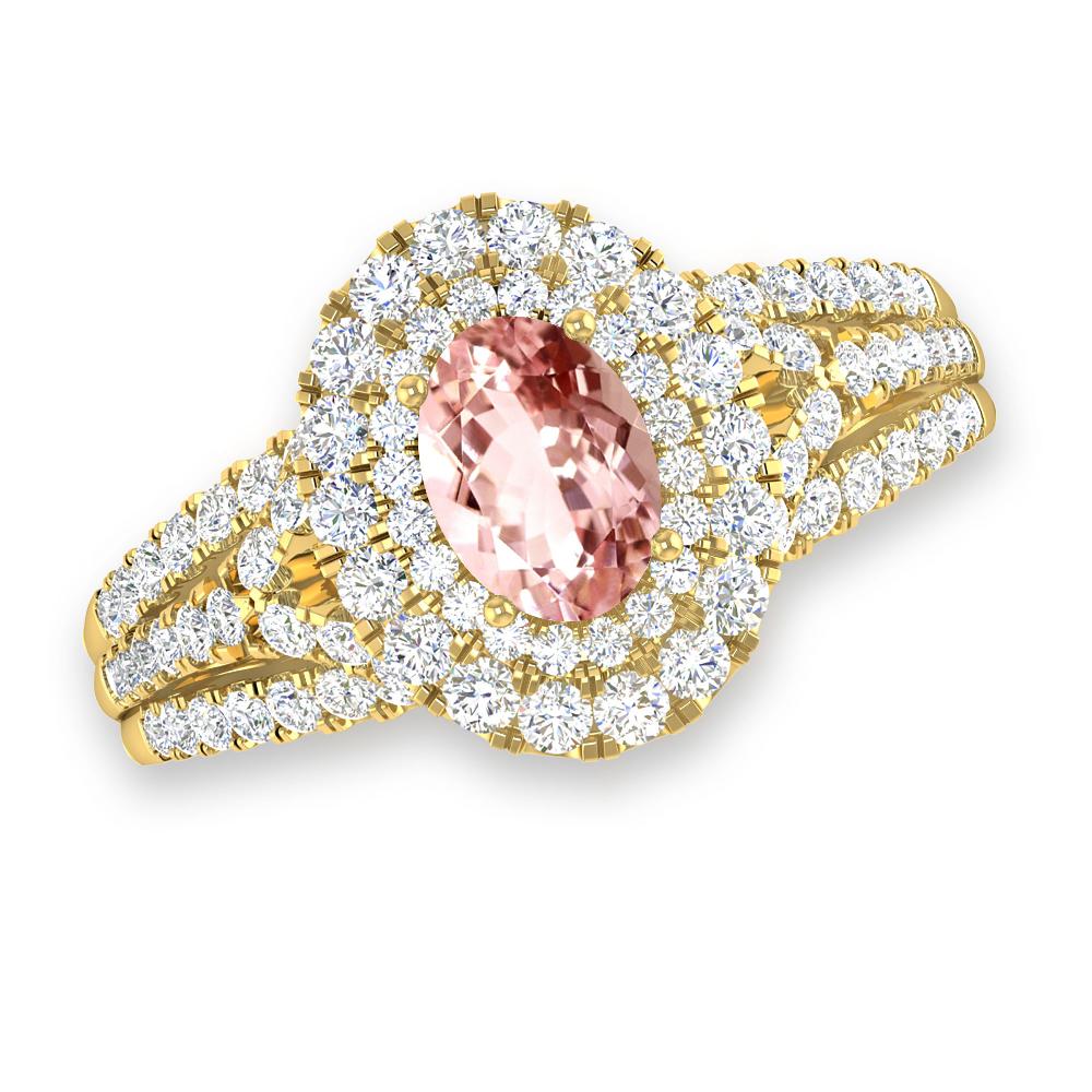 Yellow Gold - Morganite