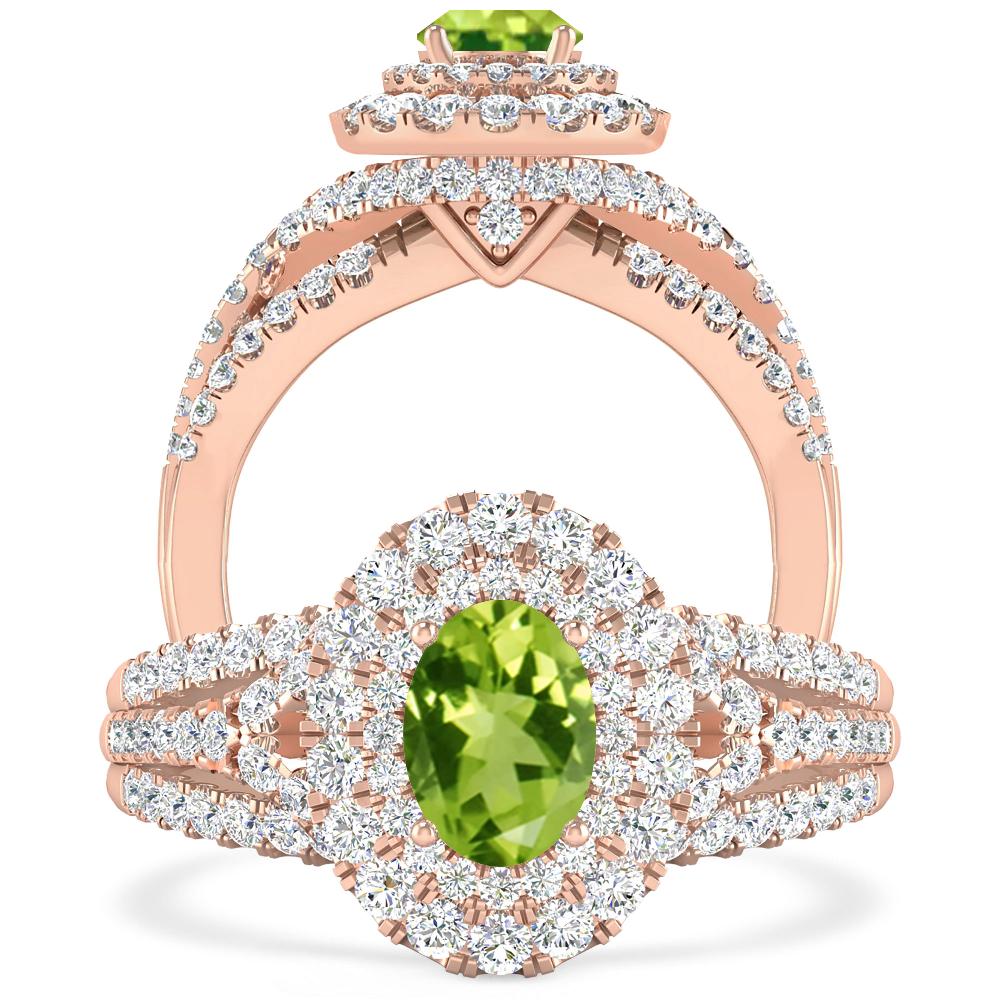 Rose Gold - Peridot