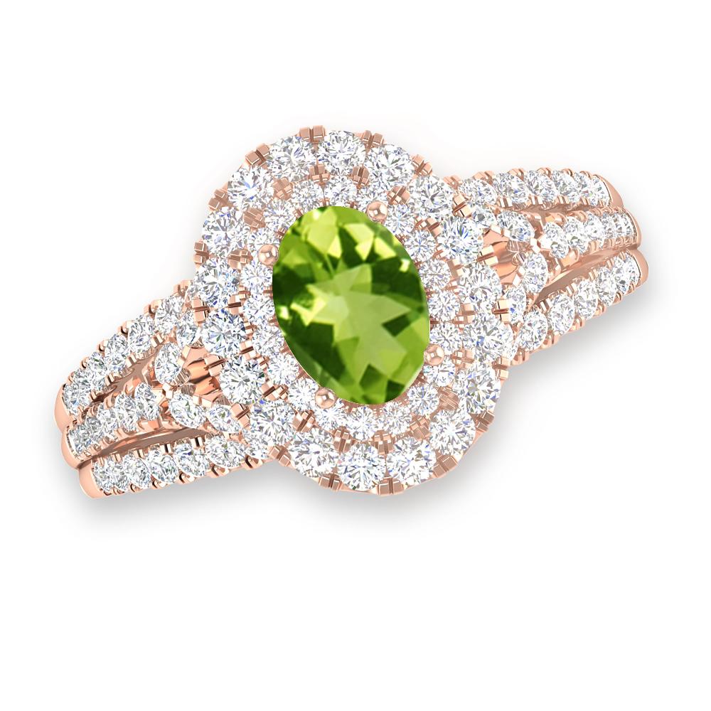 Rose Gold - Peridot