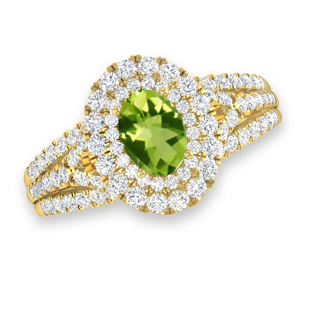 Yellow Gold - Peridot