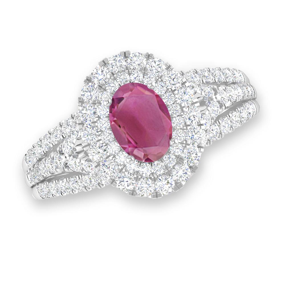 White Gold - Pink Tourmaline