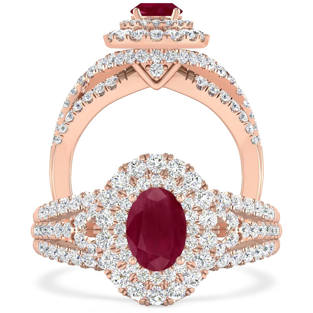 Rose Gold - Ruby