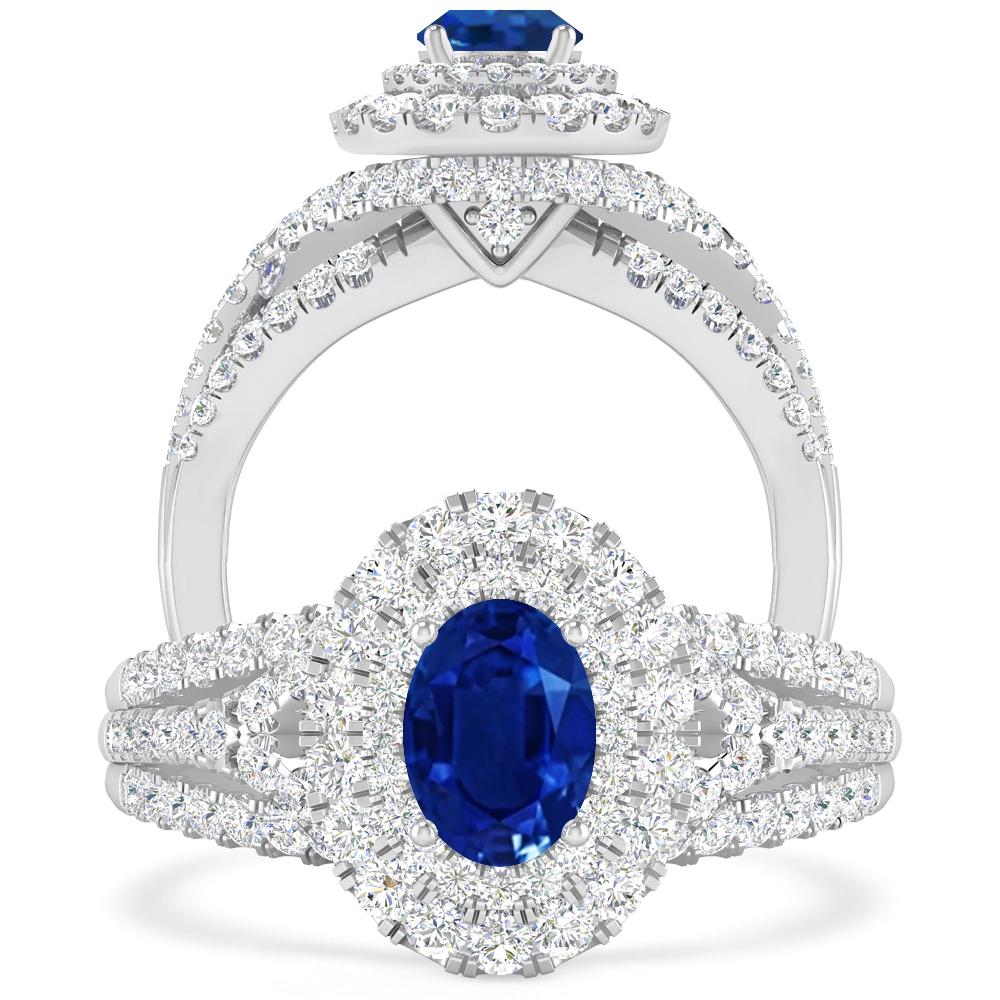 White Gold - Sapphire