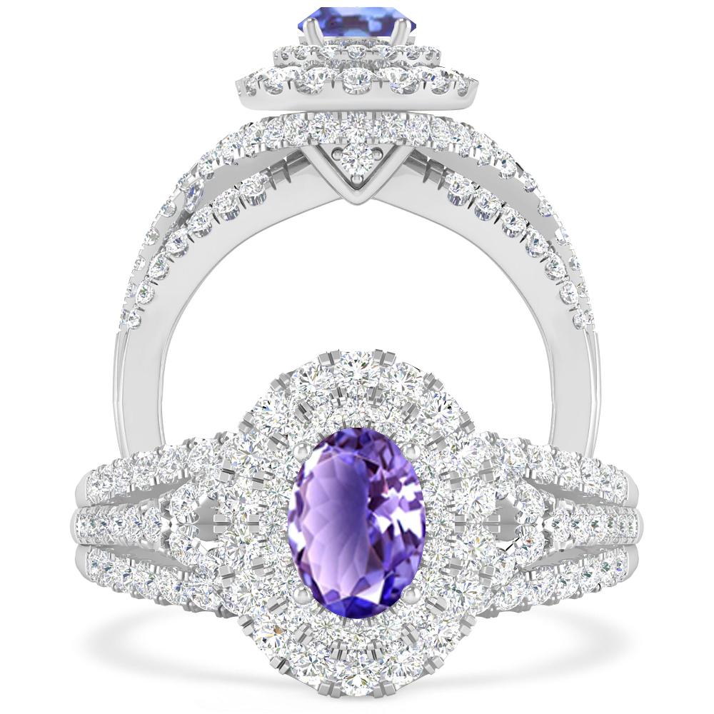 White Gold - Tanzanite