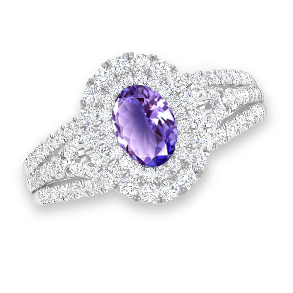 White Gold - Tanzanite
