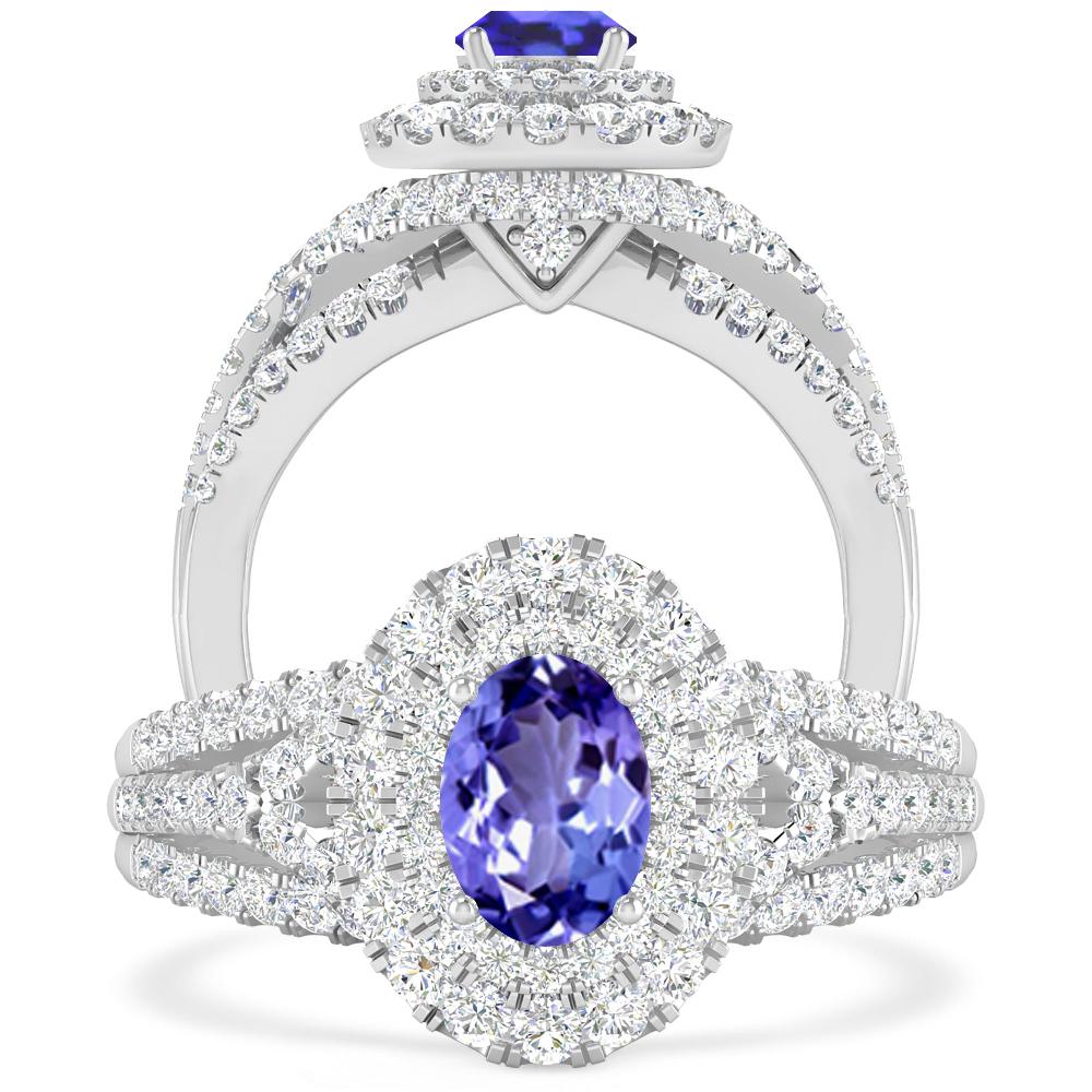 White Gold - Tanzanite