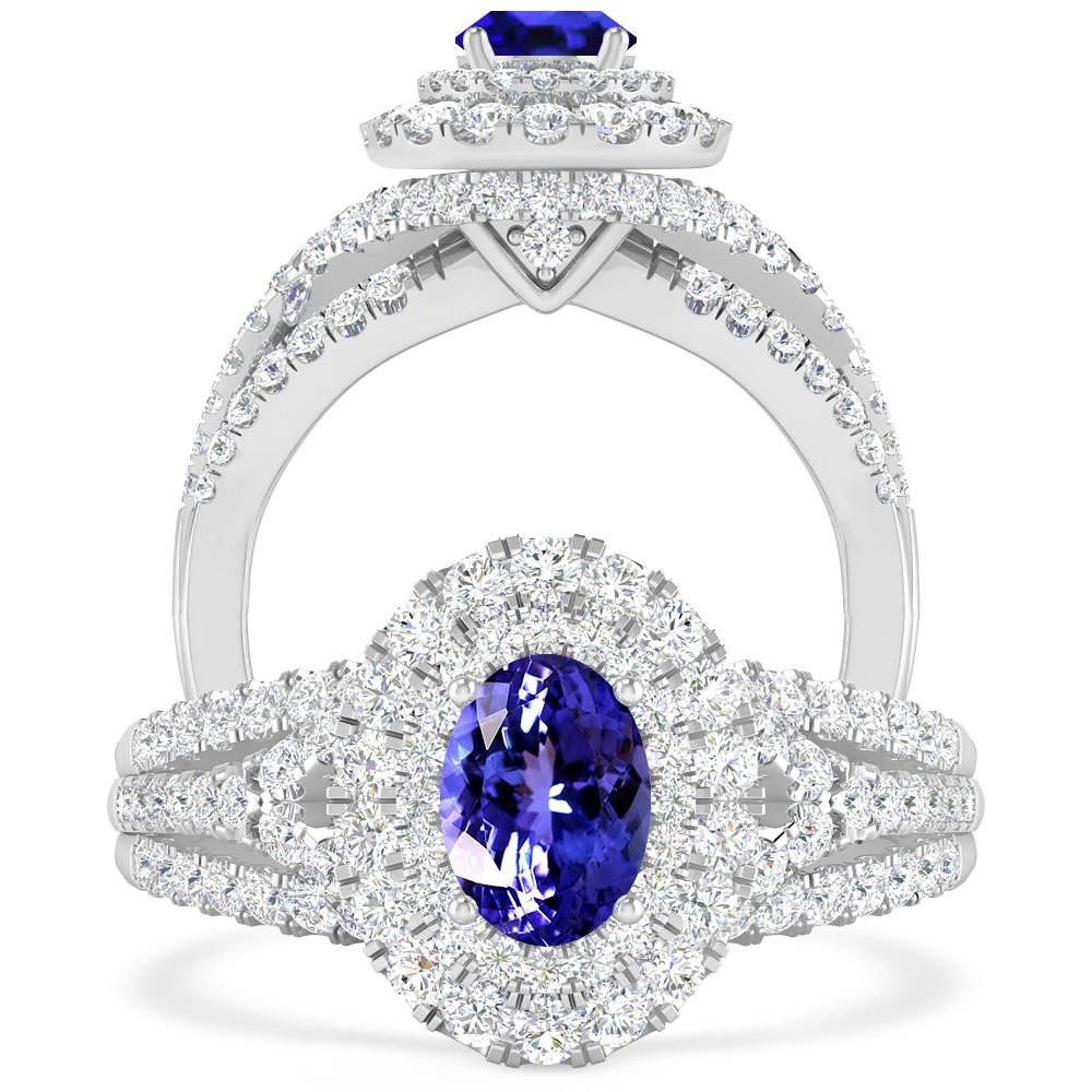 White Gold - Tanzanite