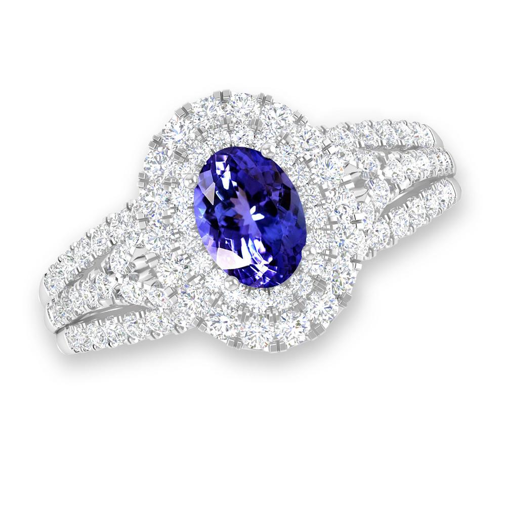 White Gold - Tanzanite